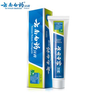云南白药  牙膏 清爽薄荷型单支150克 洁齿护龈减轻口腔牙龈牙周问题清新口气