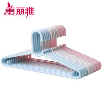 美丽雅  宽肩防滑衣架15支入（套袋）