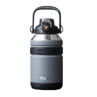 TKK  保温杯大容量户外旅行壶316不锈钢 攀峰大容量保温壶 鲸灰 1500ml TKK2031