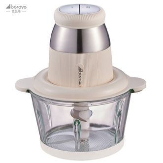 艾贝丽  2L电动绞肉机 家用厨房电器多功能碎菜蒜蓉切菜机碎肉机绞馅机辅食机肉馅蘸料料理机搅拌机ABL-JR27