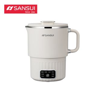 山水/Sansui  不锈钢折叠电热水壶 800ml