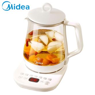 美的/Midea  养生壶  1.5L大容量烧水壶   24小时预约  304不锈钢  MK-Y12Q