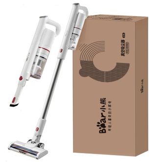 小熊/Bear  无线吸尘器手持除螨吸尘器猫毛地毯吸尘机低噪吸拖一体机XCQ-H04N2