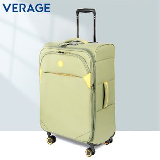 VERAGE  超轻行李箱牛津帆布登机拉杆箱万向轮男女大容量加厚商务旅行箱子 GM20077W/20英寸乔松绿