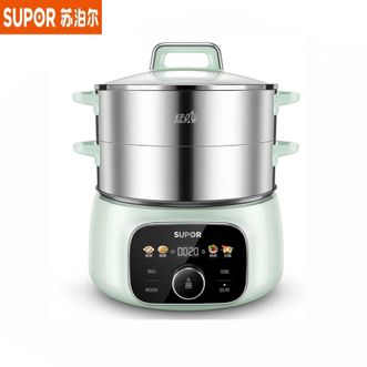 苏泊尔（SUPOR）  电蒸锅ZN28YC908 电煮锅 电火锅 家用多功能蒸包子锅 15升大容量电热锅 分体式可拆洗多用途锅