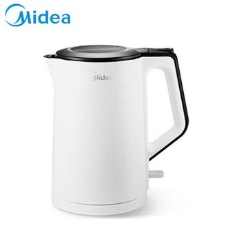 美的/Midea  烧水壶电水壶1.5L/1.7L热水壶316不锈钢内胆双层防烫壶体家用开水壶 无缝内胆易洁电热水壶 1.5L 15Colour102-PRO