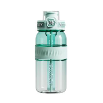 吨吨BOTTLEDJOY  畅吨吨渐变吨吨桶大容量水杯运动水壶耐高温畅吨吨塑料杯   蓝白星梦750ml   D18