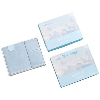 孚日  心悦旅程毛巾三件套礼盒装 颜色随机发货 SUN22601-C