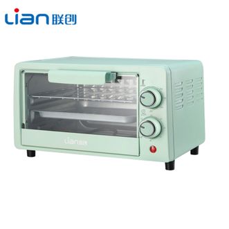 联创/Lian  电烤箱家用多功能12L容量烤箱家用烘焙箱360°环绕发热烤面包