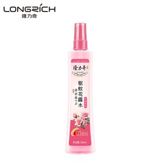 隆力奇/Longrich  玫瑰香型驱蚊花露水196ml