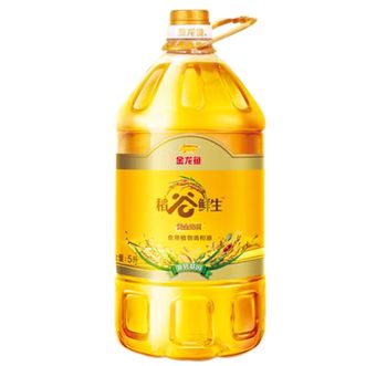 金龙鱼  稻谷鲜生黄金比例调和油5L 非转基因 金龙鱼  稻谷鲜生黄金比例调和油5L 非转基因