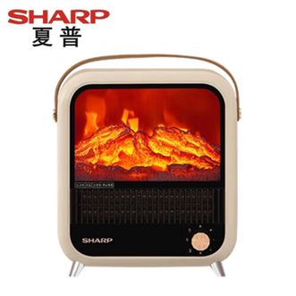 夏普/Sharp  3D仿真炭火小壁炉节能电暖气卧室电暖器烤火炉 HX-AM123B-T