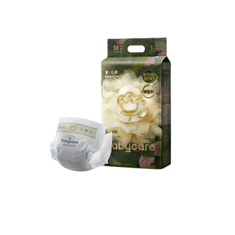 babycare  金山茶花纸尿裤S58片(4-8kg)