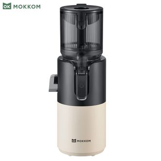 磨客/mokkom  原汁机 二次榨大口径榨汁机汁渣分离 家用多功能水果蔬菜免切鲜榨果汁机渣汁分离果汁芡实白