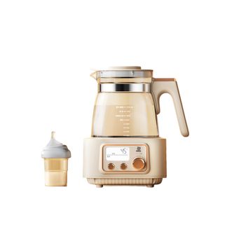 小白熊恒温水壶泡冲奶粉婴儿家用多功能全玻璃电烧热水一体调奶器 小白熊恒温水壶泡冲奶粉婴儿家用多功能全玻璃电烧热水一体调奶器