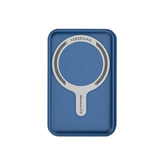 纽曼（Newmine）  磁吸式充电宝  3C认证10000毫安时快充移动电源  自带支架充电宝  AL05  蓝色