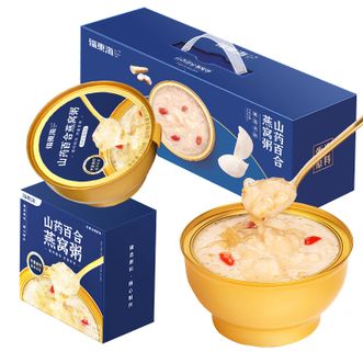 福东海  山药百合燕窝粥 1548克6碗 即食速食粥代早餐滋补礼品送礼盒