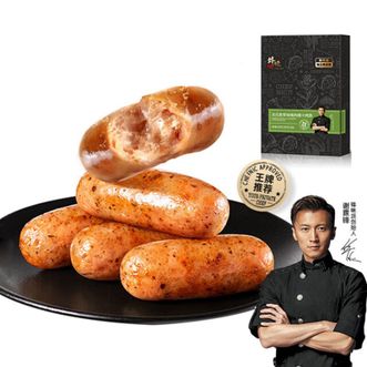 锋味派  派爆汁烤肠1盒（法式香草味猪肉爆汁烤肠）