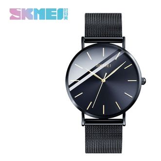 时刻美（Skmei）  手表男 时尚潮流个性百搭防水石英表 （1181黑色网带）