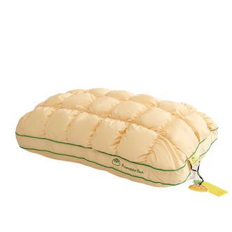 恒源祥  菠萝包枕头枕芯柔软蓬松可水洗家用宿舍菠萝枕 （单只装）48*74cm