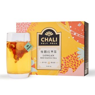 CHALI  桂圆红枣茶  90g(7.5g*12包)  果干红枣枸杞组合养生袋泡茶