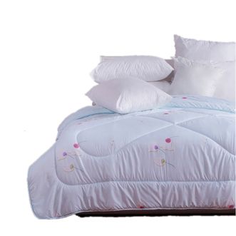 多喜爱Dohia 时尚磨绒被 双人保暖舒适春秋冬被