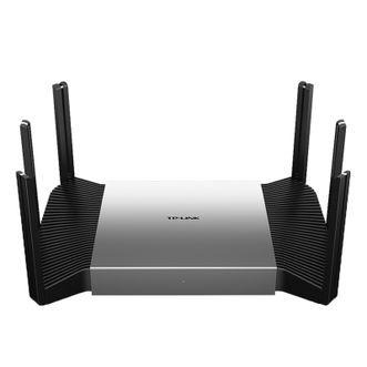 普联/Tp-link  2.5G千兆无线路由器 AX5400M电竞多WAN口WiFi6游戏路由器 双宽带叠加链路聚合 TL-XDR5480易展Turbo版