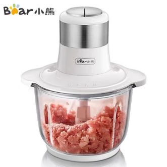 小熊/Bear  绞肉机  QSJ-C03A1家用1.8L 双档 玻璃碗
