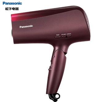 松下/Panasonic  电吹风机大功率 高速大风力速干折叠便携 纳诺怡水润负离子护发送女友电吹风筒