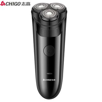 志高/Chigo  剃须刀弧面刀网电动刮胡刀3D浮动剃须CX-ZT9标配
