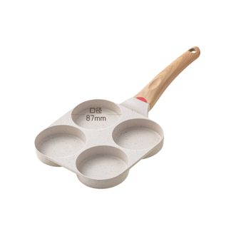 爱仕达（ASD）晶石不粘汉堡锅家用厨房多用途煎蛋馅饼明火专用锅具JL18-K6WG