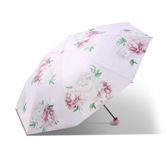 天堂伞  三折雨伞  八骨晴雨两用伞  遮阳伞 太阳伞 防晒伞  38066E  暄妍