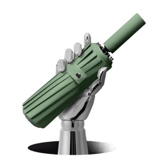 美度MAYDU   全自动雨伞防晒晴雨两用太阳伞UPF50+ 暗夜绿M3316