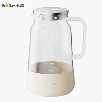 小熊  冷水壶玻璃水壶耐高温凉水壶1.8L家用大容量果汁冷泡壶扎壶凉水杯-CXJB015P01