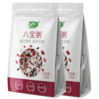 十月稻田  八宝粥米 750gx2袋（150g*5袋独立包装）