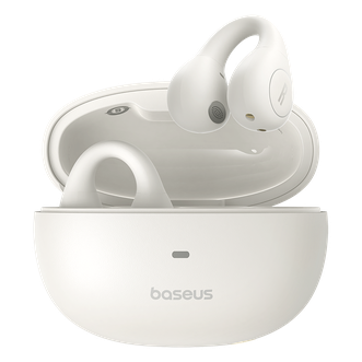 倍思/Baseus  耳夹式蓝牙耳机AS01 蓝牙5.3通话降噪定位防丢