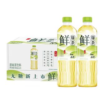 康师傅  鲜绿茶500ml*15瓶无糖茶饮料