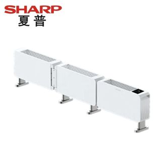 夏普/Sharp  踢脚线取暖器石墨烯全屋速热电暖器雾化加湿远红外5D仿真火焰壁炉电暖气遥控智能轻音浴室烤火炉 【三折叠怎么折都有面】HX-BR226C-T