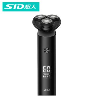 超人/SID  男士智能数显多功能便携充电式电动剃须刀RS365 黑色系
