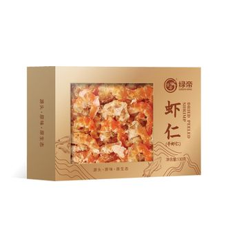 绿帝  虾仁130g 金钩海米干开洋虾干虾米海米海鲜干货做饭炒菜好搭档