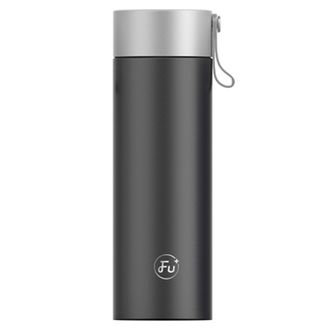 富光拾喜（FUGURNG BESTJOY）  FU+经典·简系列430ml泡饮保温杯抗菌不锈钢内胆保冷杯保温壶泡茶杯水杯水壶杯子FU026-S430黑色