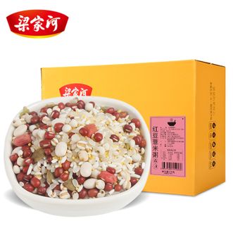 梁家河  红豆薏米粥礼盒3kg