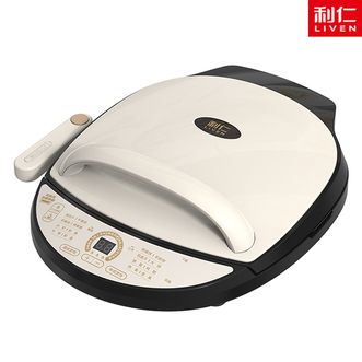 利仁/LIVEN  家用电饼铛 双面加热烙饼锅 加深加大烤盘 三明治机 早餐机 LR-D3020T