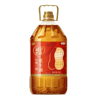 福临门  中粮出品 福至心礼 花生油5Lx1瓶（新版）