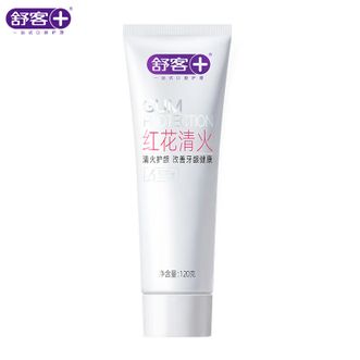 舒客  红花清火牙膏120g薄荷香型*1支