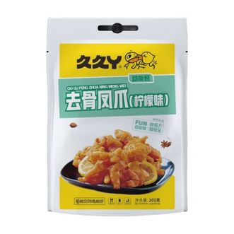 久久丫 柠檬凤爪102g*2袋 久久丫 柠檬凤爪102g*2袋