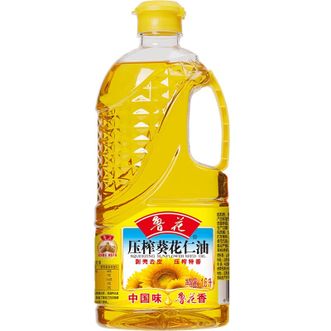 鲁花  物理压榨 葵花仁油1.6L/桶 烹饪更少油烟 纯净