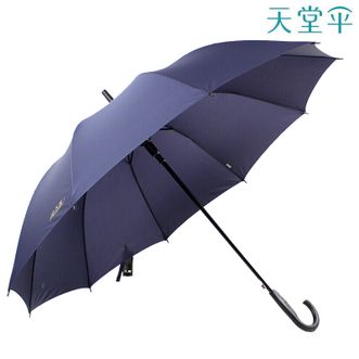 天堂伞  超大号双人碰击布抗风晴雨伞半自动加大加固雨伞