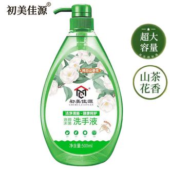 初美佳源  山茶花香泡沫洗手液 深层清洁香氛去污渍500ml