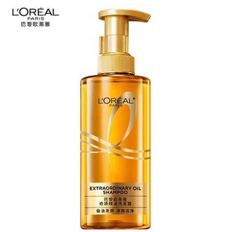 欧莱雅  奇焕垂顺精油洗发水大金瓶洗发露修护保湿防断发 440ml(柔顺无硅油)
